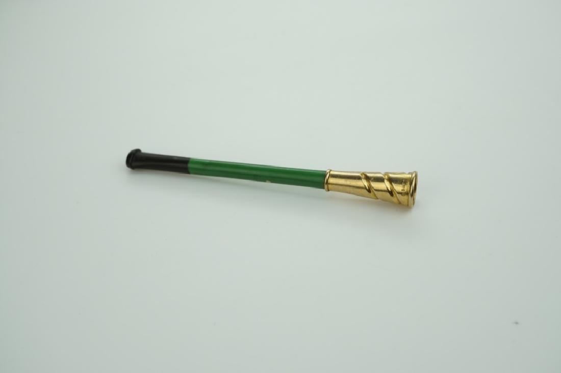 ART DECO DUNHILL TORPEDO 9K GOLD CIGARETTE HOLDER (1 of 2)