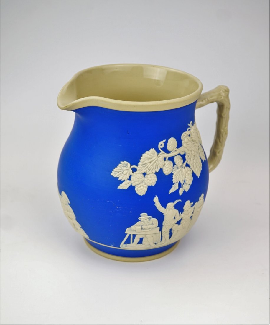 COPELAND SPODE JASPERWARE PITCHER (1 of 10)