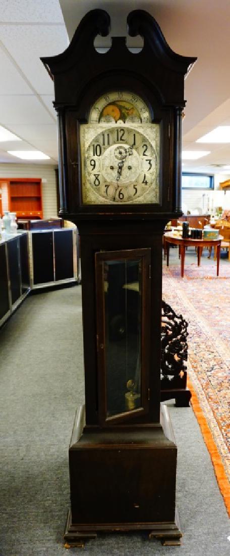 TALL CASE CLOCK BY COLONIAL MFG CO. (1 of 9)