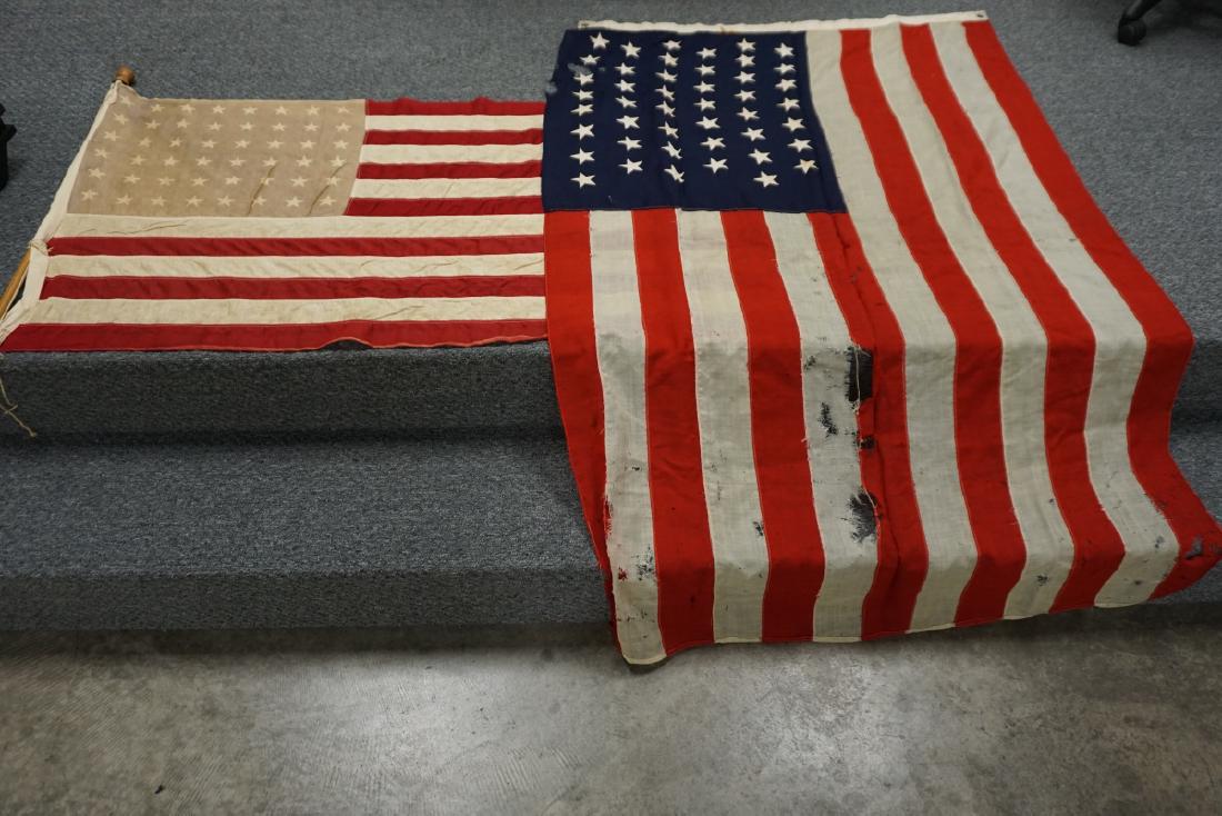 (2) 48-STAR AMERICAN FLAGS (1 of 15)