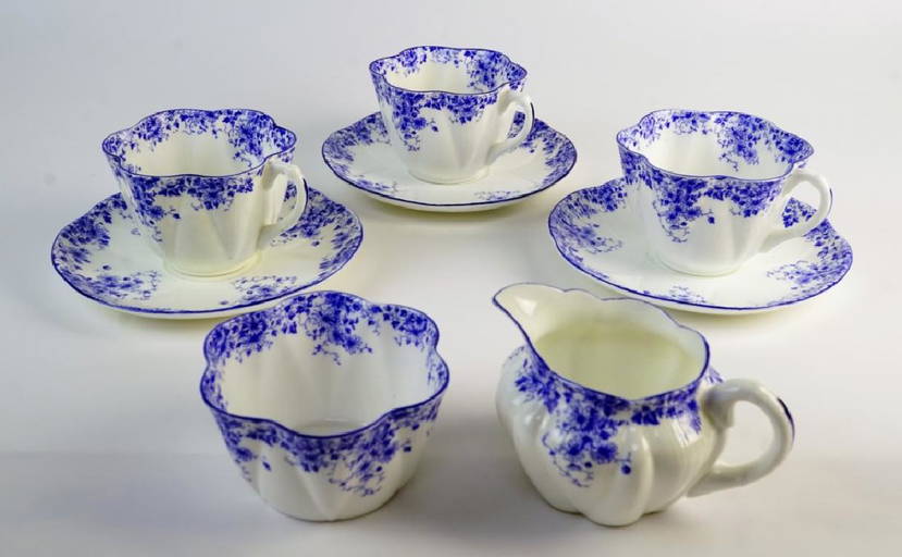 SHELLEY BONE CHINA TEA SET Nov 11, 2018 Ascendant Auction Galleries