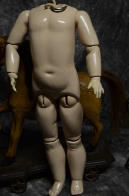 18" VINTAGE GERMAN DOLL BODY (1 of 4)