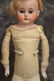 DARLING ANTIQUE GERMAN BISQUE SHOULDERHEAD LEATHER BODY - 2