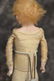 DARLING ANTIQUE GERMAN BISQUE SHOULDERHEAD LEATHER BODY - 3