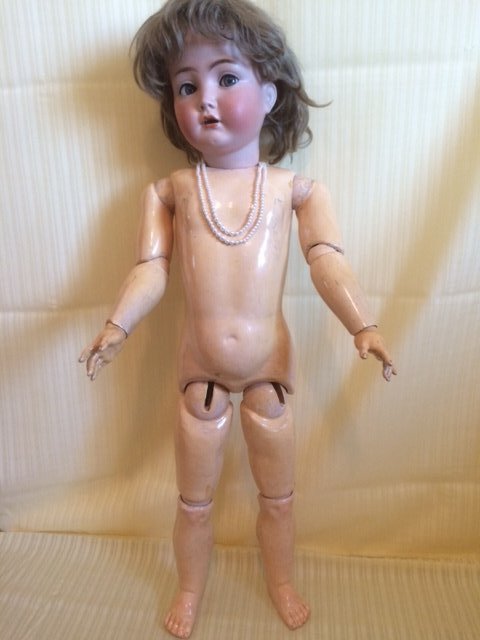 28" Ca 1890s RARE FLIRTY EYED MEIN LIEBLIN 117n BEBE (1 of 8)