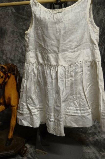 STUNNING ANTIQUE COTTON DOLL SLIP (1 of 3)
