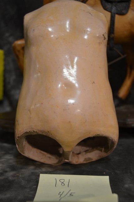 1850s Rare Bru/Steiner/Jumeau Torso: 1850s Rare Bru/Steiner/Jumeau Torso