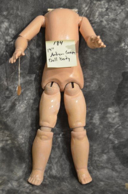 19" Antique Composition Doll Body (1 of 3)