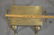 VINTAGE " HOME SWEET HOME " SOLID BRASS END TABLE - 2