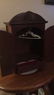 Vintage Hand Crafted Doll Wardrobe with Drawer - 4