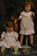 LOT OF 2 COMPOSITION MAMA DOLLS