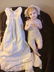 UNIQUE RARE 21" BENT LIMB POURED WAX ~ CRECHE CHILD ~