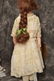 PRETTY 24 1/2" ANTIQUE BISQUE SHOULDERHEAD - 3