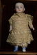 CLASSY 4" MINIATURE ANTIQUE BISQUE HEAD DOLL - 2