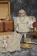 ANGELIC 8" ANTIQUE BISQUE HEAD DOLL