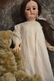 30" ANTIQUE BISQUE HEAD DOLL - 2