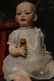 CHARMING ANTIQUE ~ 142 ~ SOLID DOME CHARACTER BABY - 2