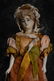 EARLY ANTIQUE ENGLISH/FRENCH POURED WAX PORTAIT DOLL