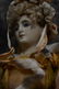 EARLY ANTIQUE ENGLISH/FRENCH POURED WAX PORTAIT DOLL - 3