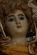 EARLY ANTIQUE ENGLISH/FRENCH POURED WAX PORTAIT DOLL - 5