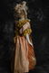 EARLY ANTIQUE ENGLISH/FRENCH POURED WAX PORTAIT DOLL - 6