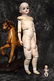 PRECIOUS ANTIQUE BISQUE TURNED SHOULDERHEAD ~ 18 1/2" ~