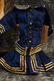EXQUISITE VINTAGE SAILOR DRESS ...~FITS A 16-18" DOLL~ - 3