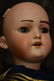 DREAMY ANTIQUE CABINET SIZE BISQUE HEAD DOLL - 3