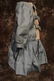 ANTIQUE STYLE SILK DRESS FOR JUMEAU BEBE