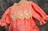 STUNNING ANTIQUE/VINTAGE SILK DRESS - 2