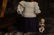 ANTIQUE STYLE DOLL DRESS FOR SMALL ALL BISQUE DOLLS