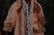 STUNNING ANTIQUE SILK COAT FOR ANTIQUE BISQUE DOLLS - 2