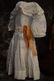 DARLING ANTIQUE POLKA DOT DRESS FOR ANTIQUE DOLLS - 2