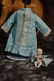 ANTIQUE DRESS FOR SMALLER ANTIQUE BISQUE DOLLS