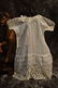 ANTIQUE COTTON CHEMISE w LACED BOTTOM