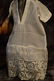 ANTIQUE COTTON CHEMISE w LACED BOTTOM - 2