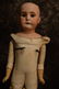 ANTIQUE BISQUE SHOULDERHEAD w KID LEATHER BODY