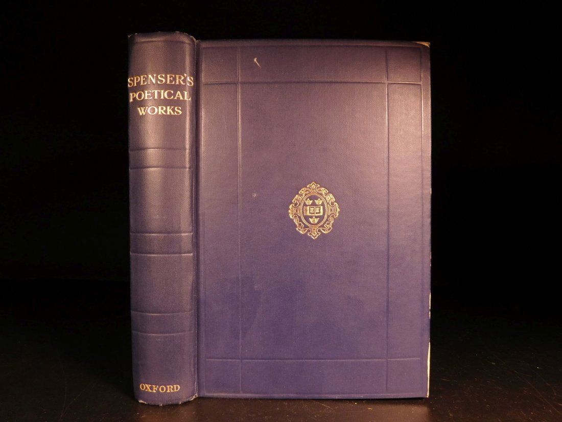 1926 Edmund Spenser Poetical Works (1 of 10)