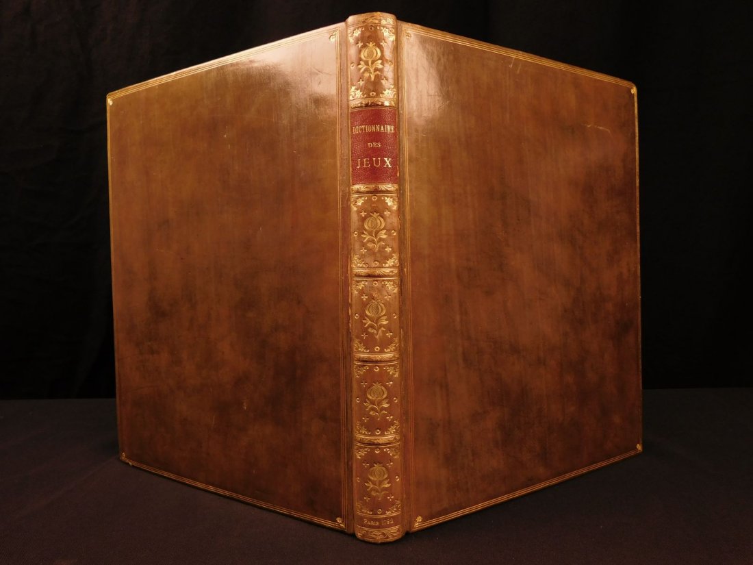 1792 1st ed Game Dictionary CHESS Dominos Billiards (1 of 10)