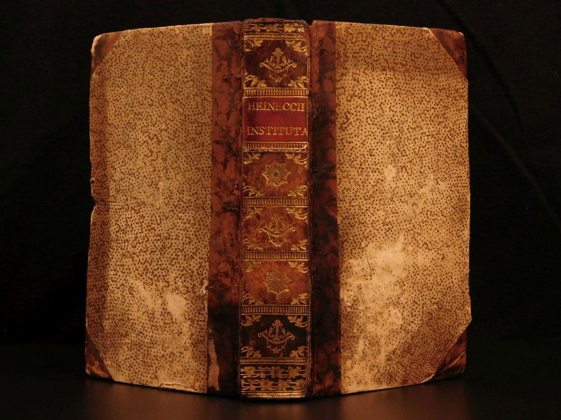 1767 LAW Heineccius & Estor Elementa Juris Civilis (1 of 10)