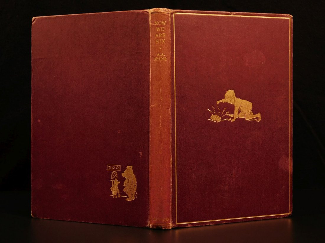 1927 1st ed Winnie the Pooh Milne Now We Are Six (1 of 10)