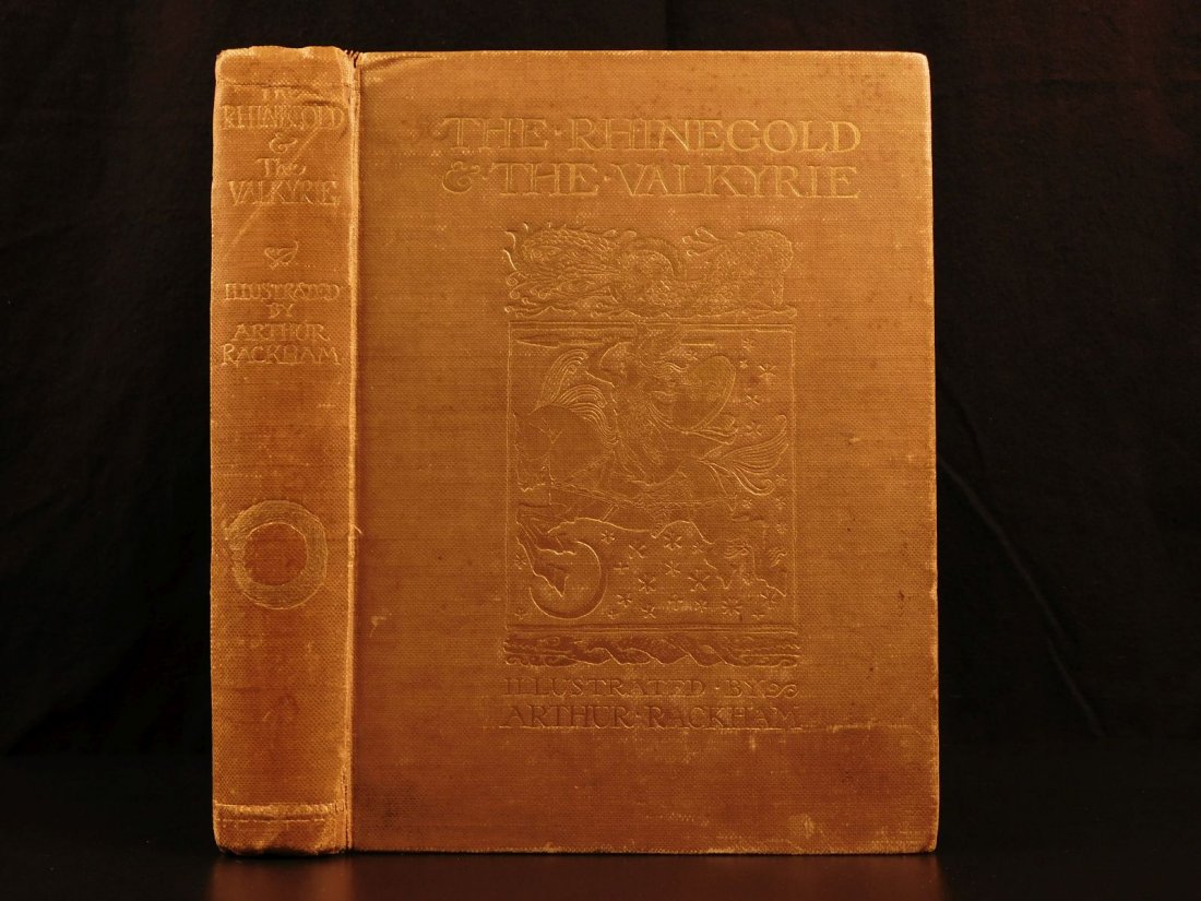 1910 1ed Richard Wagner Ring of Nibelung Illustrated: 1910 1ed Richard Wagner Ring of Nibelung Illustrated Norse Mythology Rackham ART “Joy is not in things; it is in us” ― Richard Wagner Richard Wagner’s “Der Ring des Nibelungen” (or “