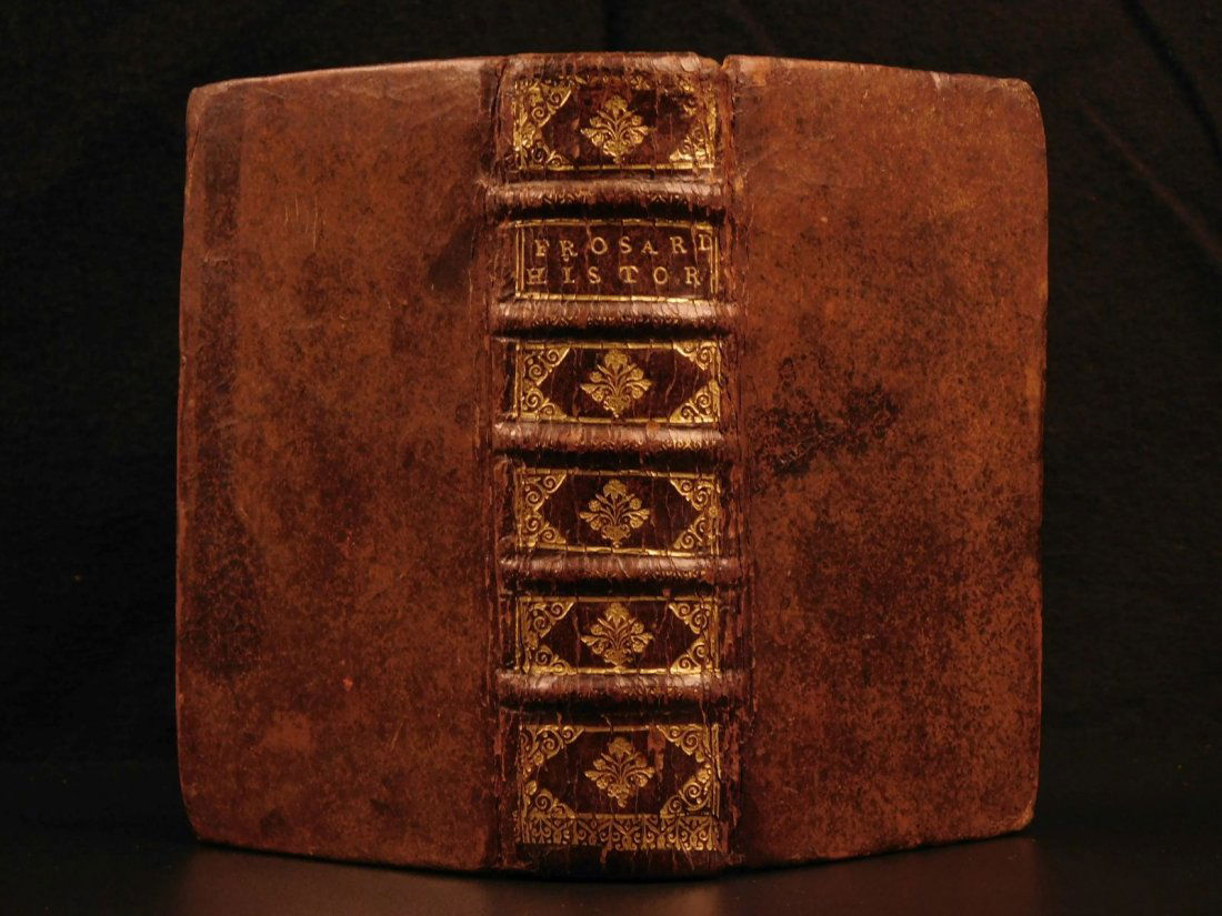 1656 1st ed Chronicles of Jean Froissart ELZEVIER (1 of 10)