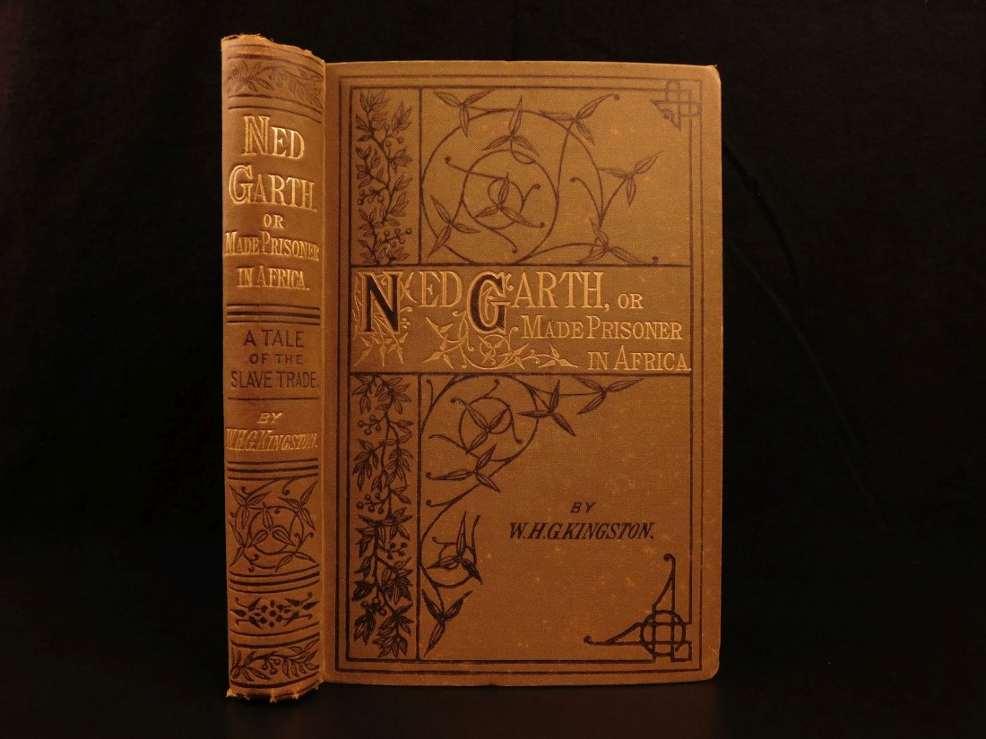 1885 1st ed Africa Slave Trade Ned Garth Prisoner (1 of 10)