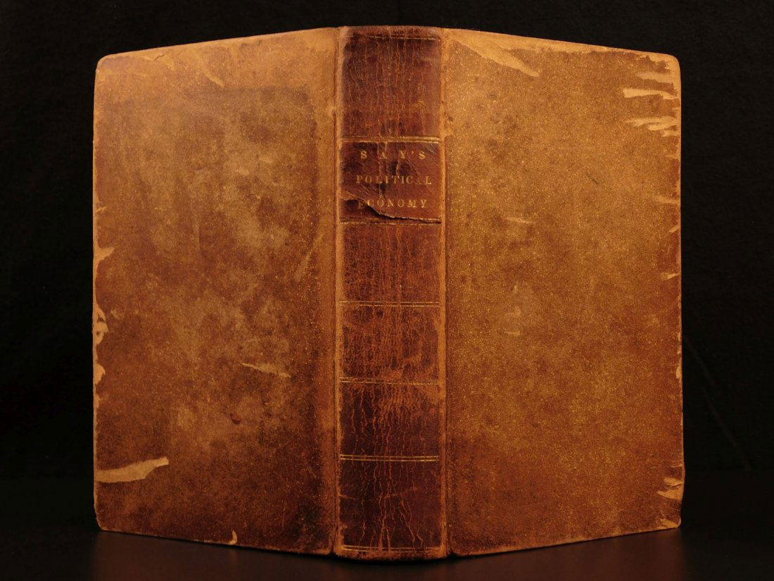 1832 Jean Baptiste SAY Economics Finance Supply Demand (1 of 10)