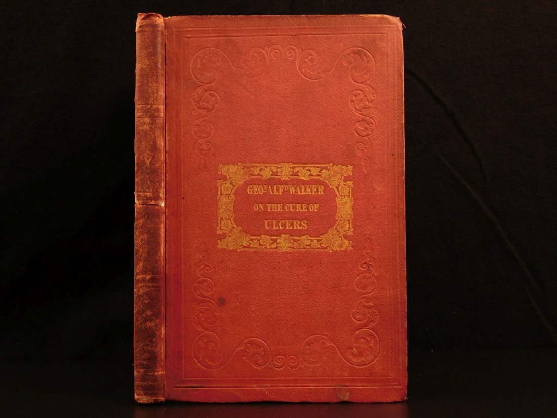 1847 1st ed Medicine Treatment of Ulcers Fumigation (1 of 10)
