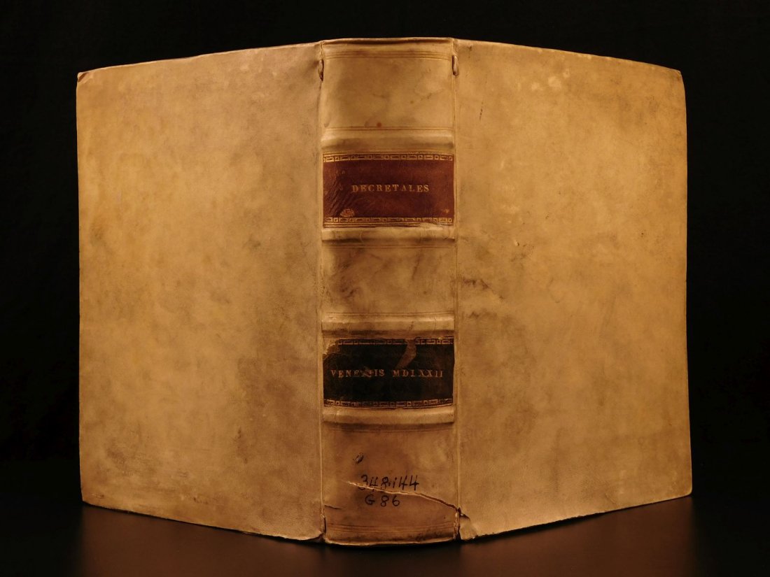 1572 LAW Decretales Pope Gregory IX Medieval Catholic: 1572 LAW Decretales Pope Gregory IX Medieval Catholic Church Canon anti-Jewish “How wondrously considerate of us is God’s pity! How priceless a love of charity which would sacrifice a son to redee