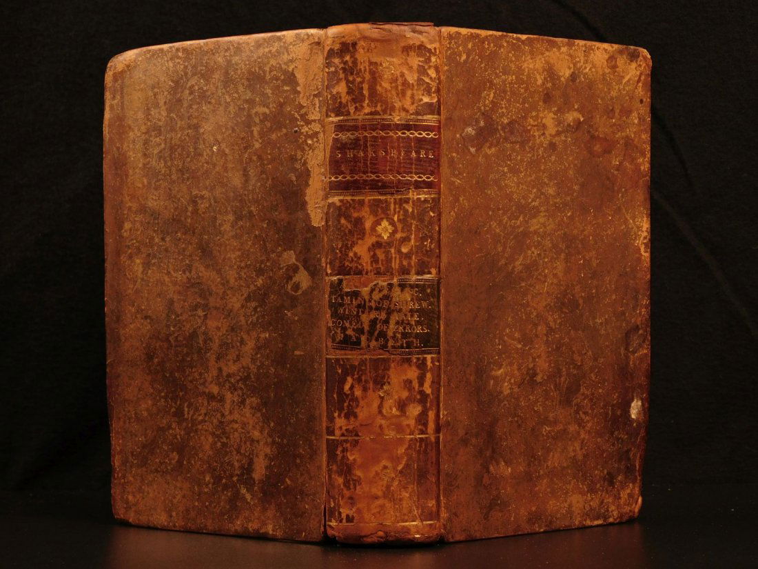 1797 William Shakespeare Plays Taming of the Shrew (1 of 10)