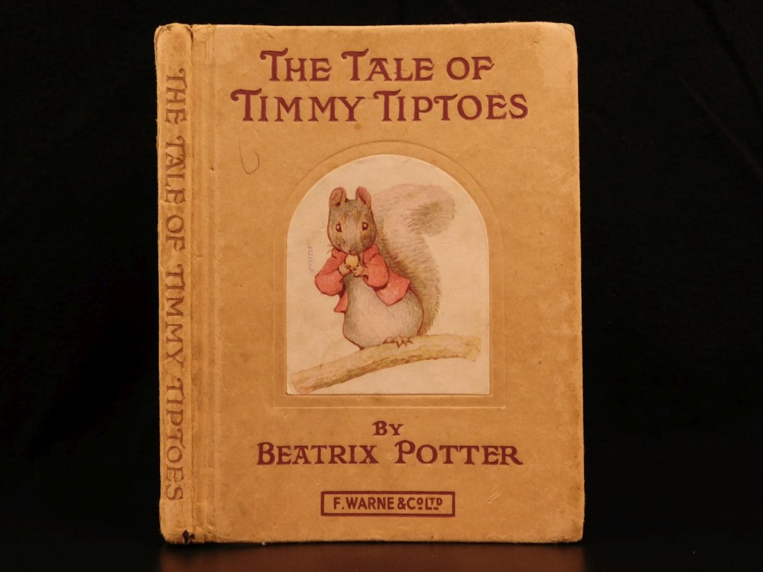 1911 1ed Tale of Timmy Tiptoes Beatrix Potter: 1911 1ed Tale of Timmy Tiptoes Beatrix Potter Children’s Literature "My little old man and I fell out, How shall we bring this matter about? Bring it about as well as you can, And get you gone, you 