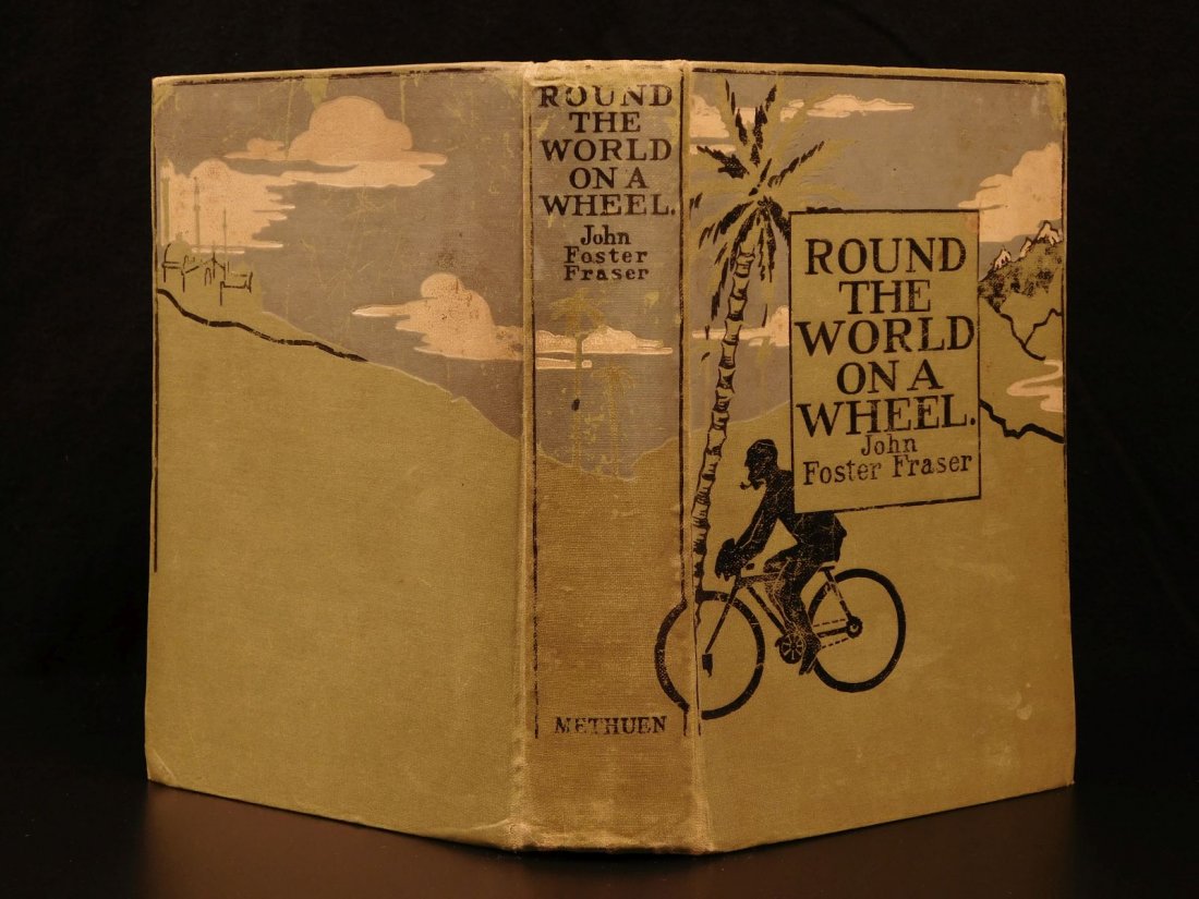 1925 Round the World on a Bicycle Wheel Illustrated (1 of 10)